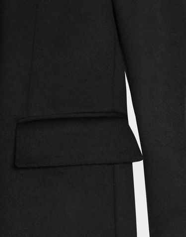 Палта Dolce & Gabbana Single-breasted Coat In Bonded Cloth Черно | F0W3ATGDDC1N0000, 2