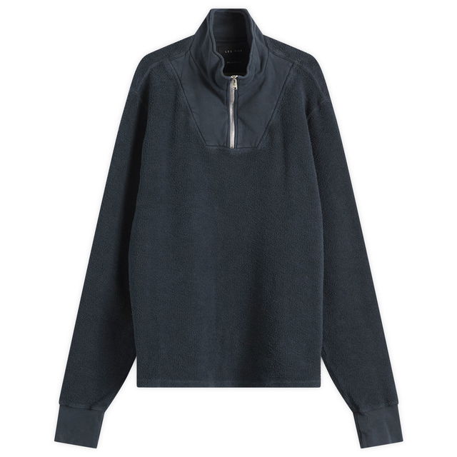 Inside Out Half Zip Yacht Pullover, Size Large