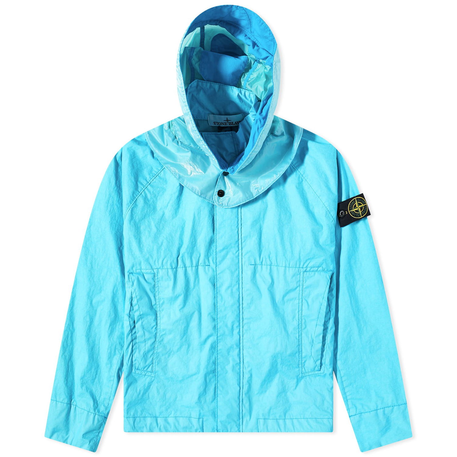Яке Stone Island Membrana 3L Jacket Тюркоазено | 781540623-V0042, 0