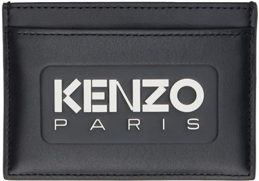 Портфейл KENZO Paris Emboss Leather Card Holder Черно | FE58PM820L44, 0
