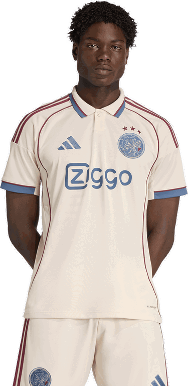 Фланелка adidas Originals Ajax Amsterdam Third Jersey 2025/26 Бежово | jp1446, 4