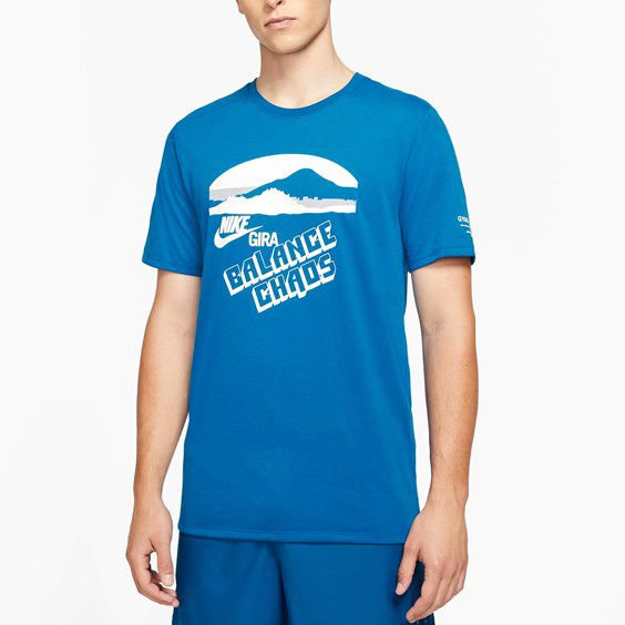 Тениска Nike Gyakusou x XE Graphic Tee 3 Синьо | CU8259-477, 0
