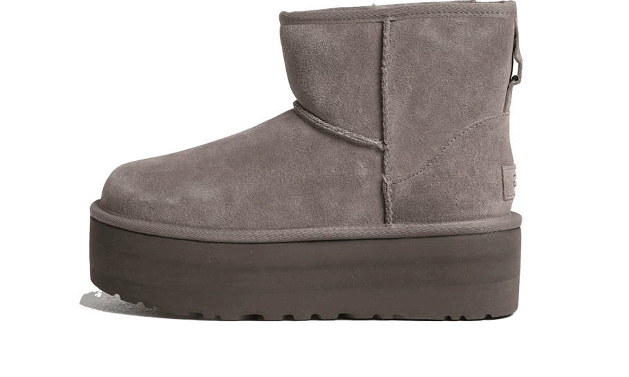 Кецове и обувки UGG Mini Platform Boot Smoke Сиво | 1134991-SKP, 0