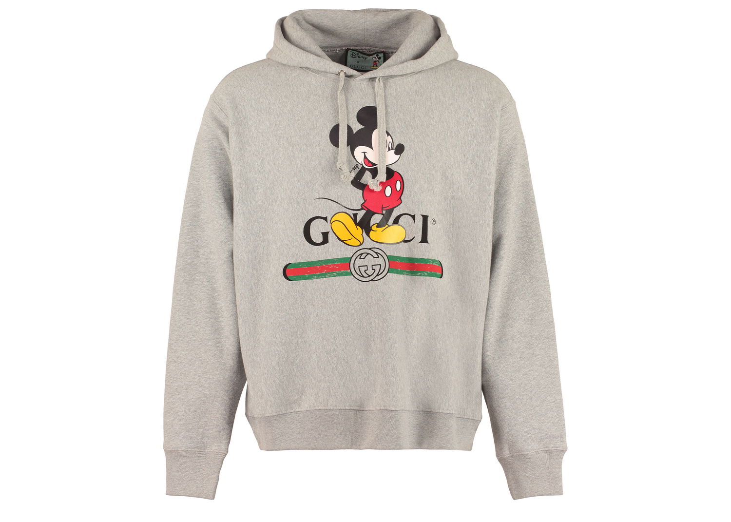 Суитчър Gucci Disney Mickey Mouse x Hoodie Сиво | 604218XJB681093, 0