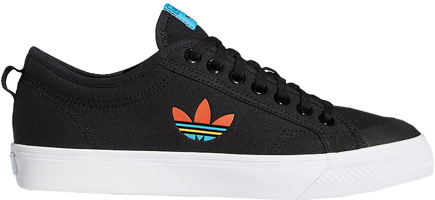 Кецове и обувки adidas Originals Nizza Trefoil Core Black Multi Черно | FW4540, 0