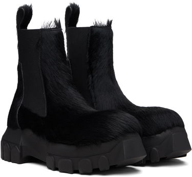 Кецове и обувки Rick Owens Rick Owens Concordians Beatle Bozo Tractors Boots Черно | RP02E4881 LHL, 3