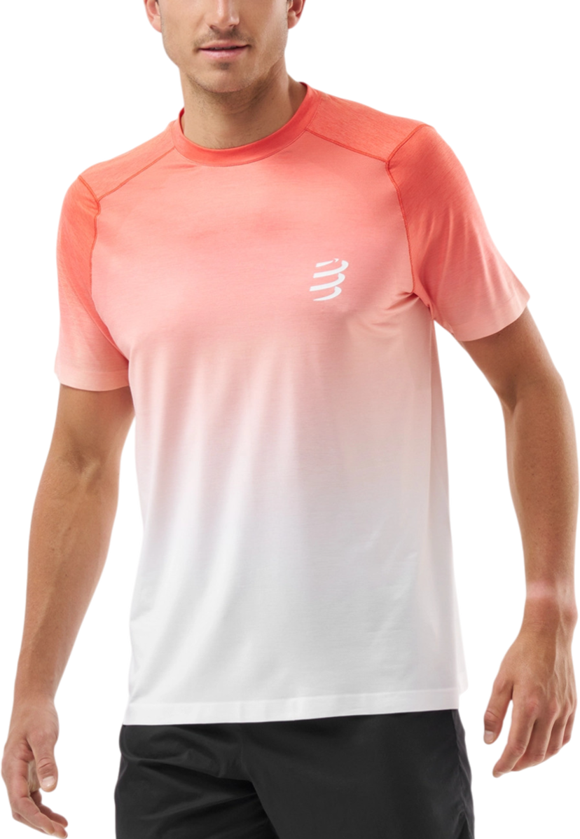 Тениска Compressport Compressport Performance Short Sleeve T-Shirt Оранжево
 | atsm4923090