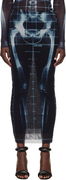 Jean Paul Gaultier 'The Squeletor' Maxi Skirt