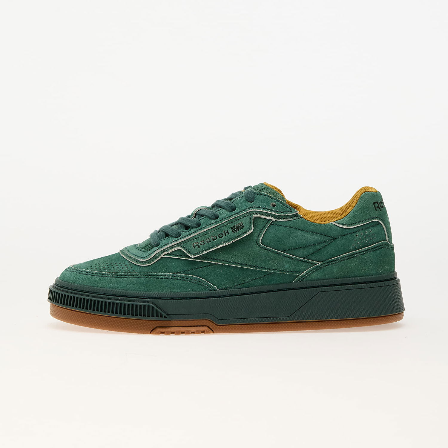 Кецове и обувки Reebok Club C LTD Green Edge Suede Зелено | RMIA04DC99LEA00I5254, 0