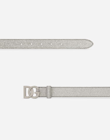 Колани Dolce & Gabbana Dolce & Gabbana Glittery Fabric Belt Металик | EE0068AF22080998, 1