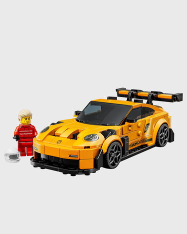 Колекционерско LEGO Porsche 911 GT3 RS with Track Experience Minifigure Жълто | 6526989, 0
