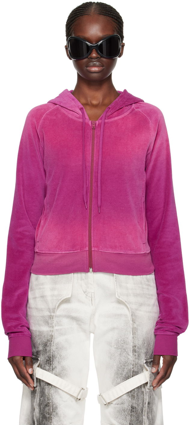 Суитчър Acne Studios Embossed Hoodie Розово | AI0154-, 0