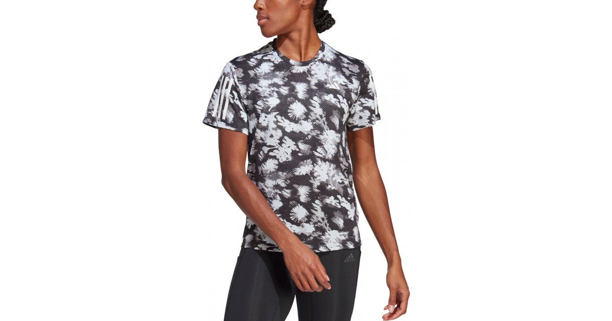 Тениска adidas Originals Tee Own the Run Cooler Сиво | hr9966, 1