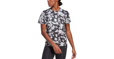 Тениска adidas Originals Tee Own the Run Cooler Сиво | hr9966, 1
