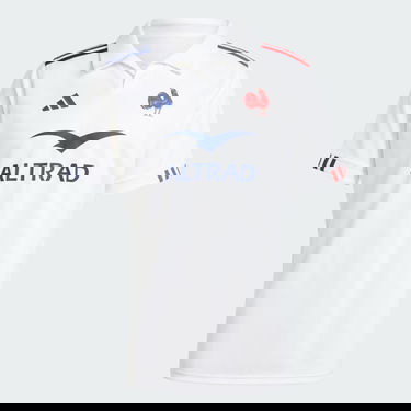 Фланелка adidas Performance France Rugby Away Jersey Бяло | JG8160, 3