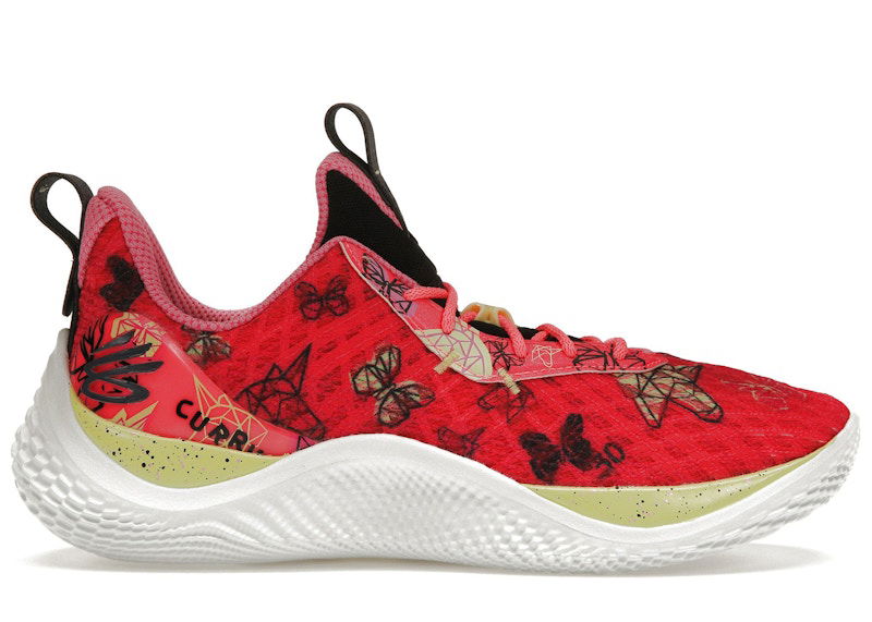 Кецове и обувки Under Armour Curry Flow 10 Girl Dad Червено | 3026273-602, 0