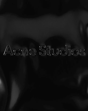 Голяма пазарска чанта Acne Studios Logo Tote Bag Черно | C10162- 900, 2