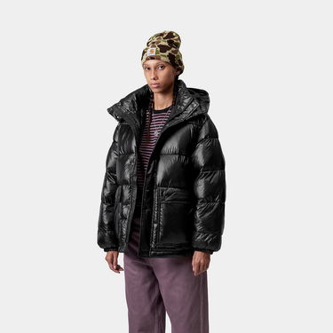 Пухо яке Carhartt WIP Benson Puffer Hooded Jacket Черно | I035370_9, 0