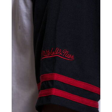 Фланелка Mitchell & Ness Practice Day Button Front Jersey CHICAGO BLACKHAWKS Бяло | TBTF4994-CBHYYPPPWHIT, 4