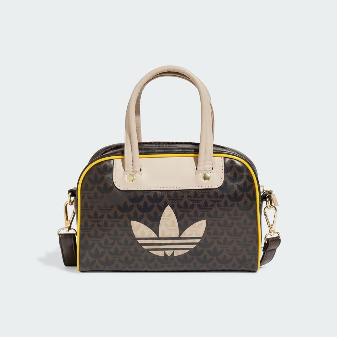Дамска чанта adidas Performance Monogram Mini Bowling Bag Кафяво | JD5372, 0