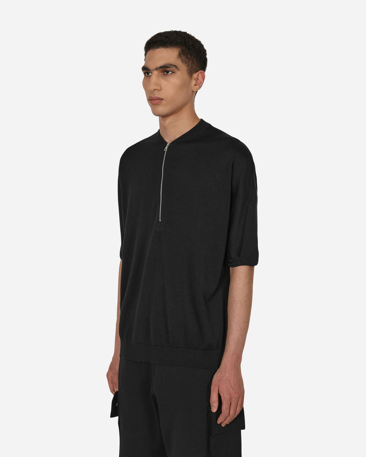 Тениска Nike ESC Wool Halfzip Top Черно | DR5410-010, 1