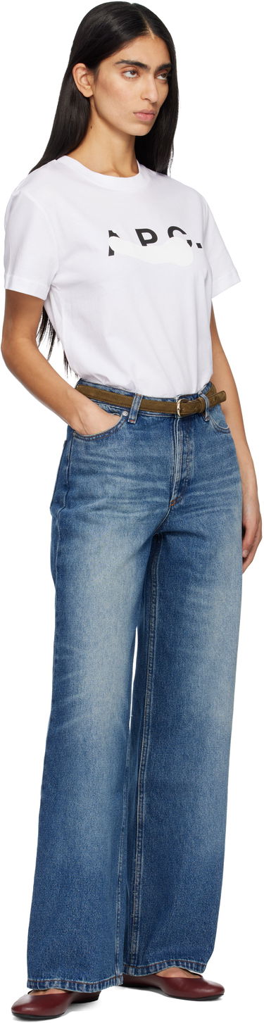 Тениска A.P.C. Tache T-shirt Бяло | COHBM-M26458, 3