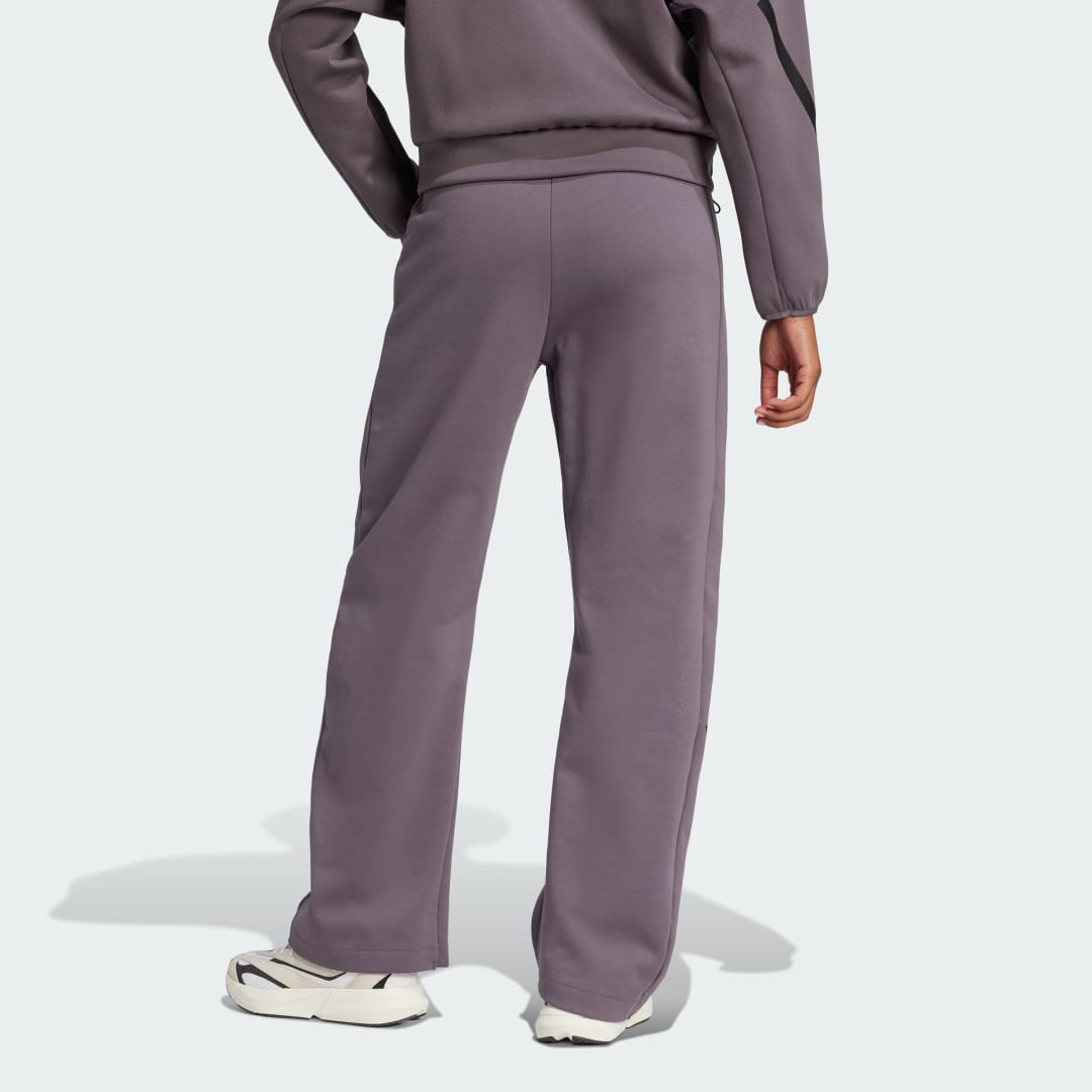 Спортни панталони adidas Performance Z.N.E. Barrel Pants Лилаво | JC5411, 1