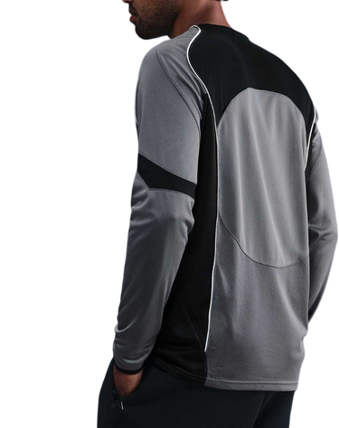 Фланелка Nike Dri-FIT Total 90 Longsleeve Performance Top with Piping Сиво | hv3512-064, 1