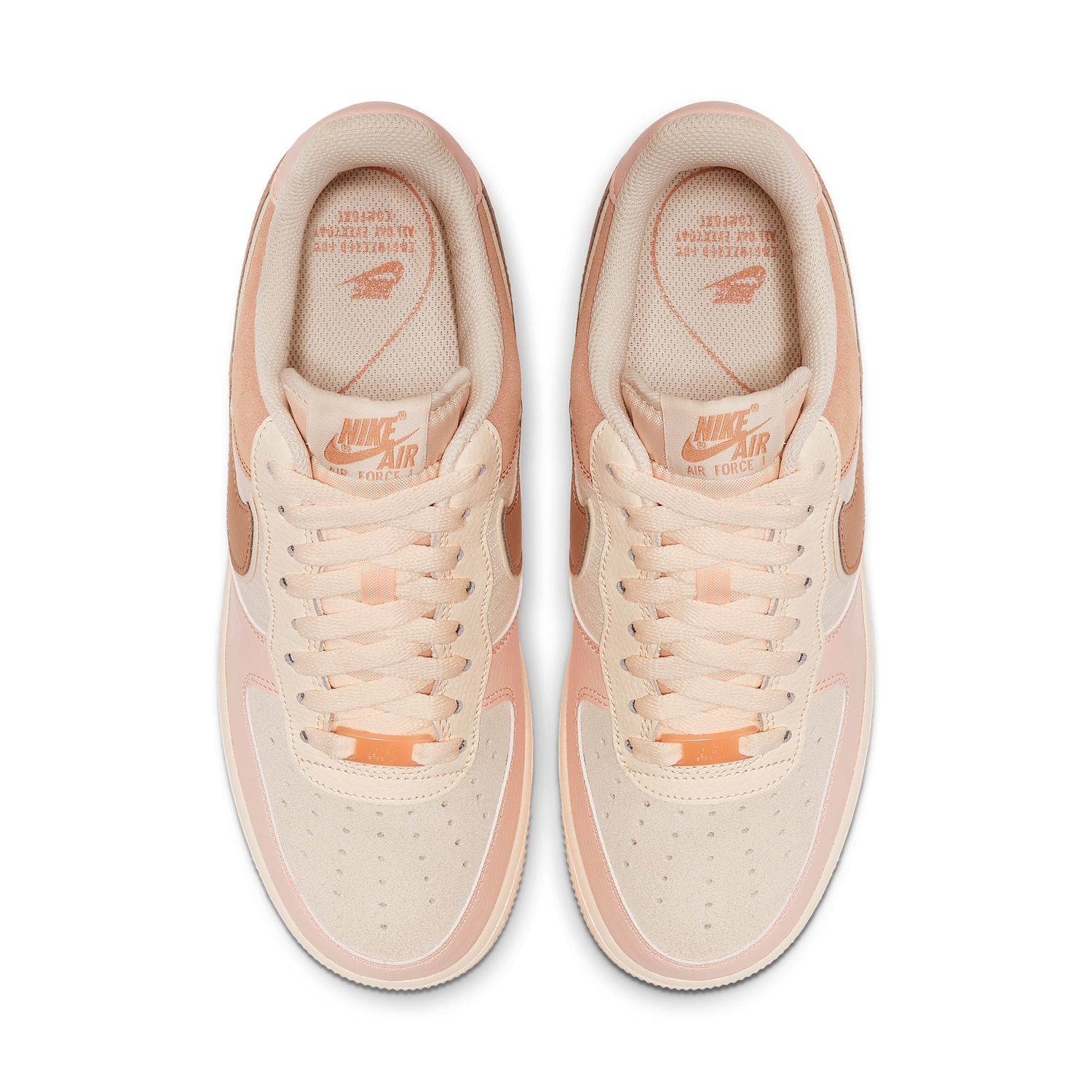 Кецове и обувки Nike Air Force 1 '07 Low Premium Бежово | 896185-603, 1