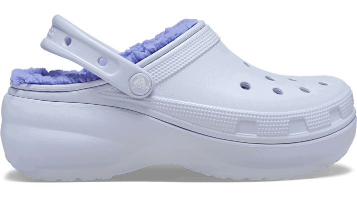 Кецове и обувки Crocs Classic Platform Lined W Clogs Dreamscape Синьо | 207938-5AF, 0