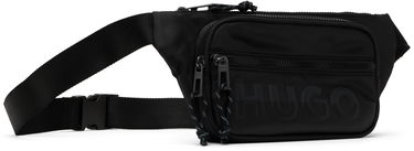 Чанта за кръста BOSS Hugo Embossed-Logo Belt Bag Черно | 50543264, 1