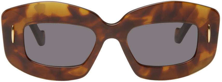 Слънчеви очила Loewe Screen Sunglasses Кафяво | LW40114I@4953A, 0