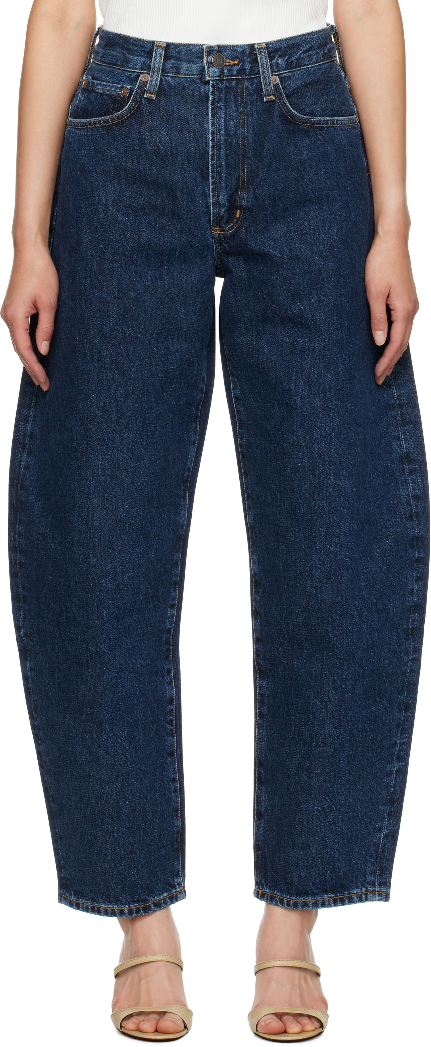 Дънки AGOLDE Balloon Jeans Синьо | A9192B-1206, 0