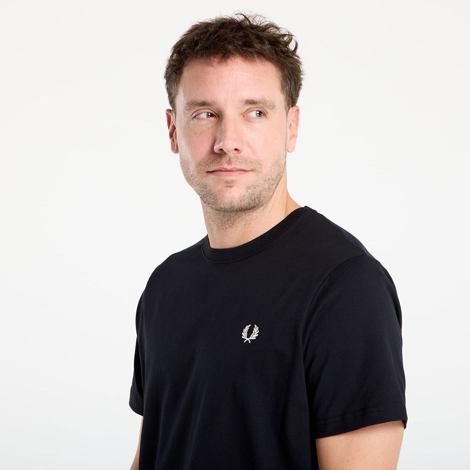 Тениска Fred Perry Fred Perry Crew Neck T-Shirt Черно | M1600V 102, 1