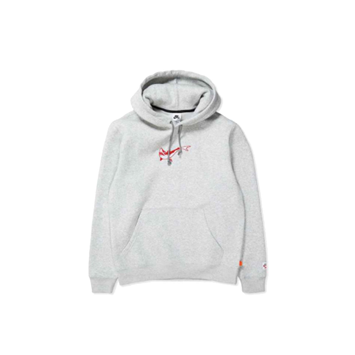 Суитчър Nike SB Orange Label x Oski Fleece Skate Hoodie Grey Heather - US L Сиво | DJ3680-050, 0