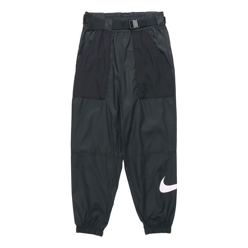 Панталони Nike Sportswear Swoosh Woven Pants Черно | CJ3777-010