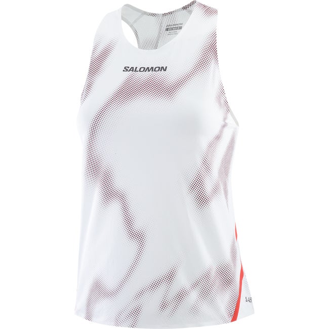 Потник Salomon S/LAB Speed Tank Top Бяло | LC2695400, 1