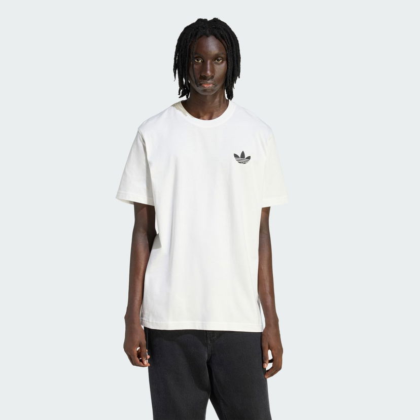 Тениска adidas Performance Trefoil Essentials Tee Бяло | HY2073