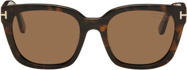 Слънчеви очила Tom Ford Tom Ford Haylay Polarized Sunglasses Кафяво | FT1216_5352H, 0