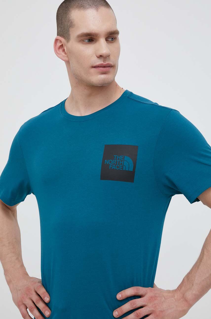 Тениска The North Face Cotton T-shirt Зелено | NF00CEQ5EFS1, 0