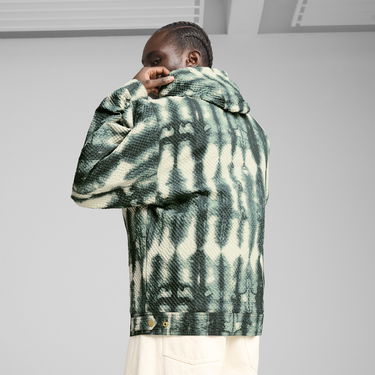 Ветровка Puma PALAIS ARTISAN Seersucker Hooded Jacket Зелено | 629390_30, 3