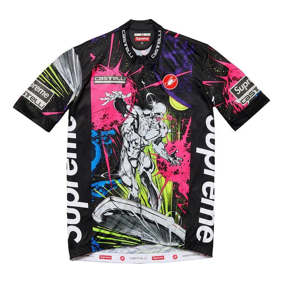 Фланелка Supreme Castelli Silver Surfer Cycling Jersey Черно | SUP-SS22-830, 0