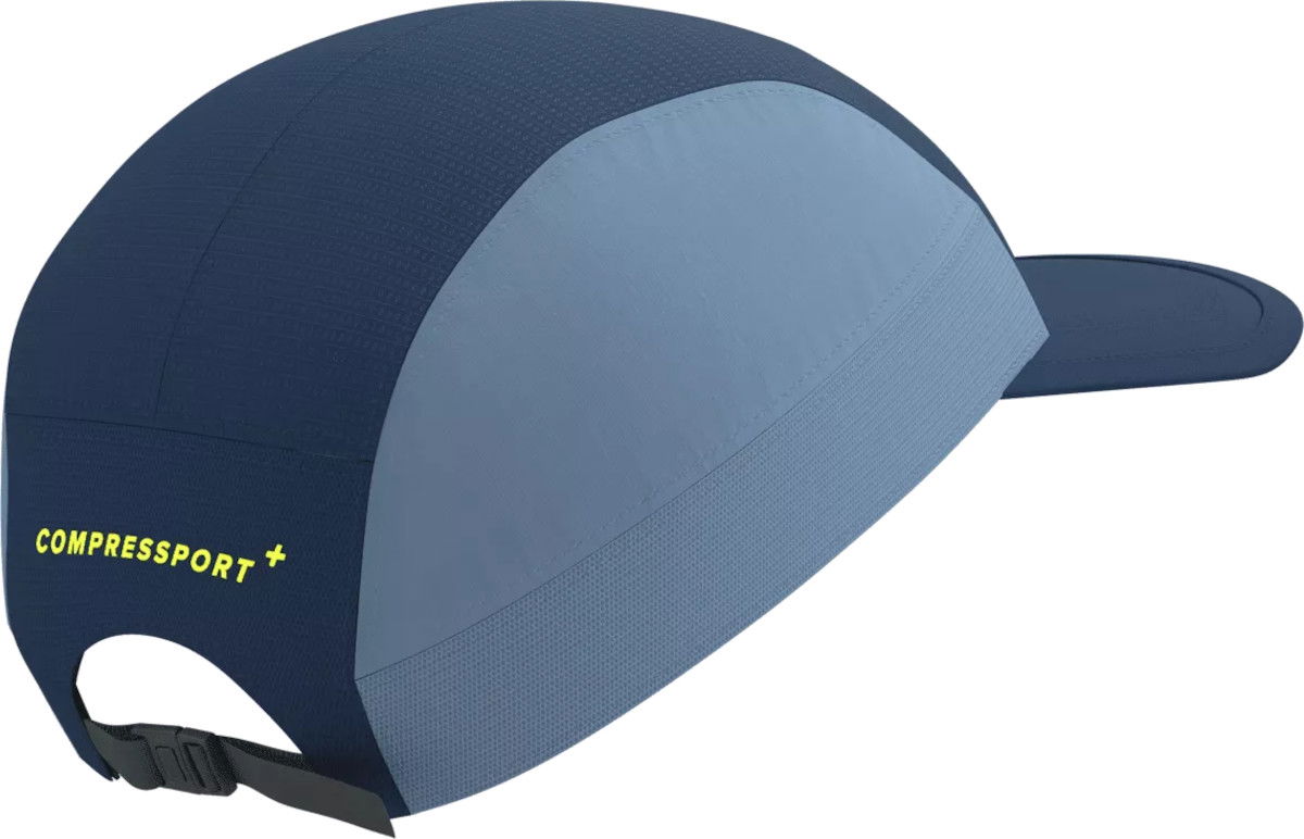 Шапка с козирка Compressport 5 Panel Light Cap Синьо | cu00097b5089, 1
