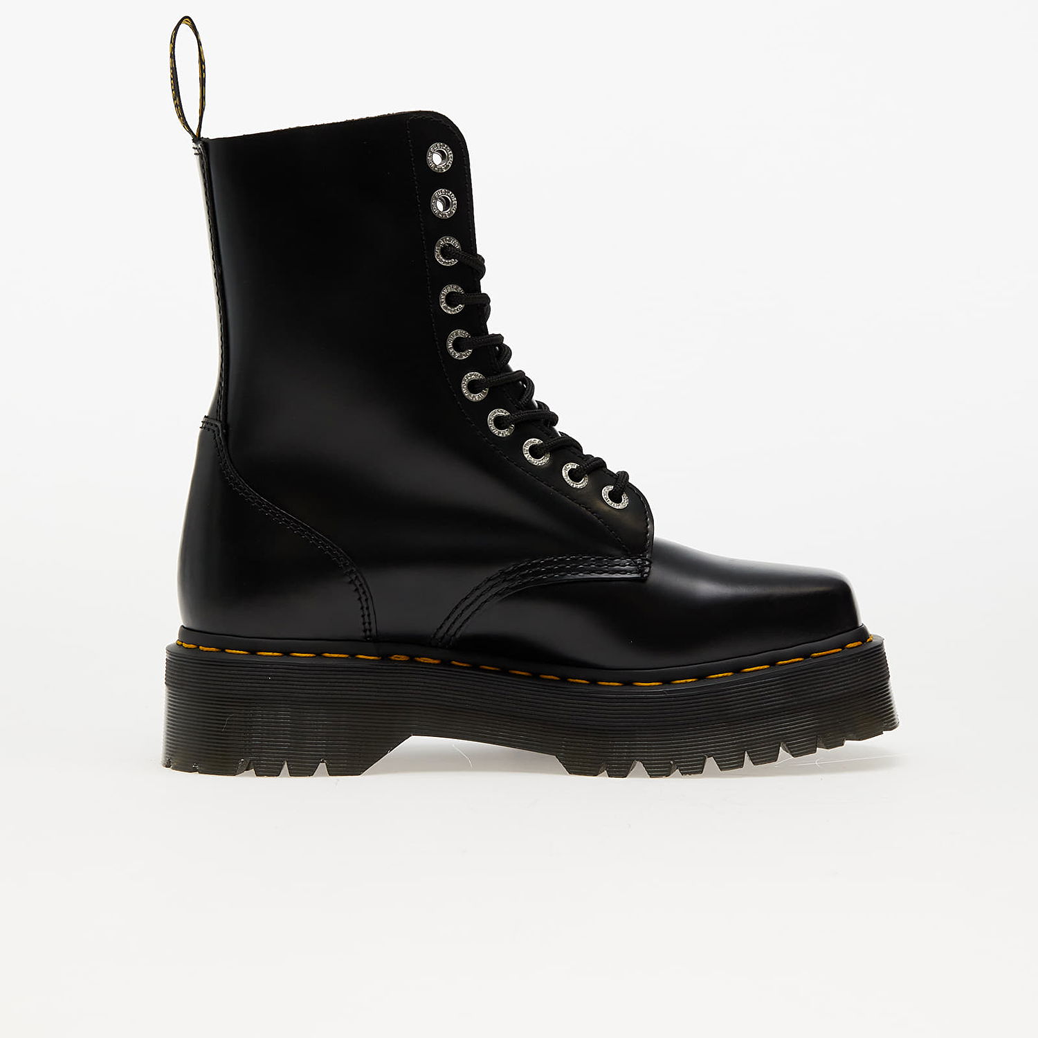 Кецове и обувки Dr. Martens 1490 Quad Squared "Black Polished Smooth" Черно | DM31147001, 1