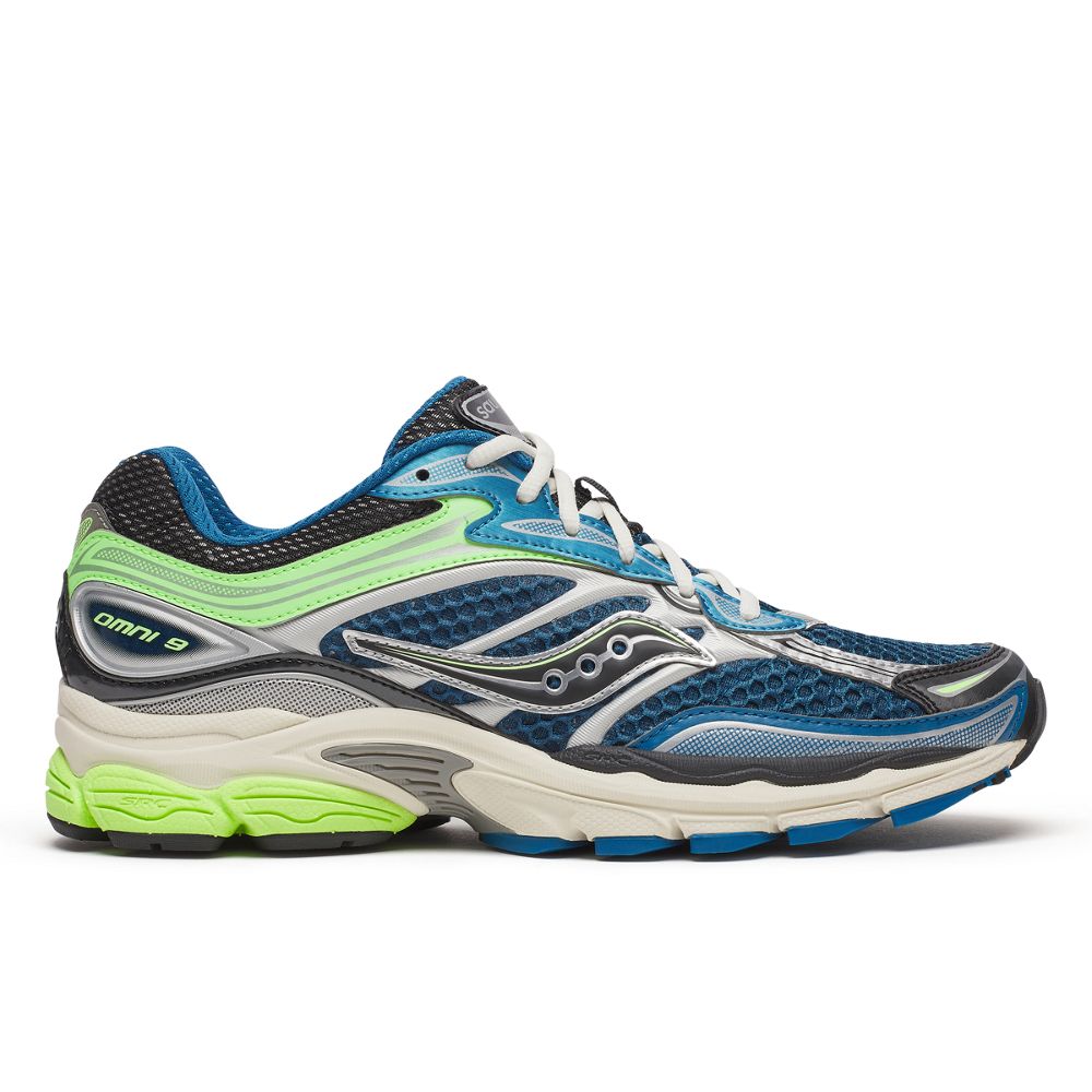 Кецове и обувки Saucony ProGrid Omni 9 OG Синьо | S70739-29, 0