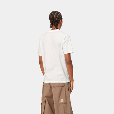 Тениска Carhartt WIP Dandelion Script T-Shirt Бяло | I032394_02_XX, 3