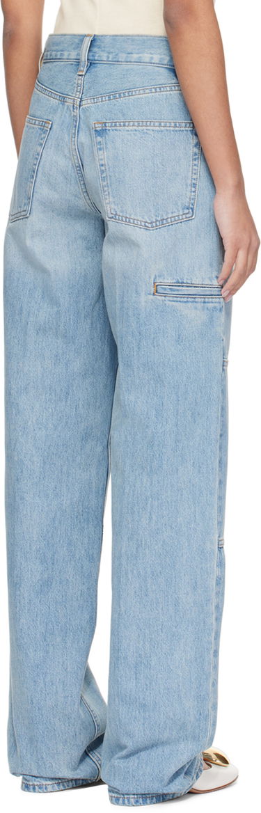 Дънки Helmut Lang Helmut Lang Carpenter Wide Leg Jeans Синьо | O01DW207, 2