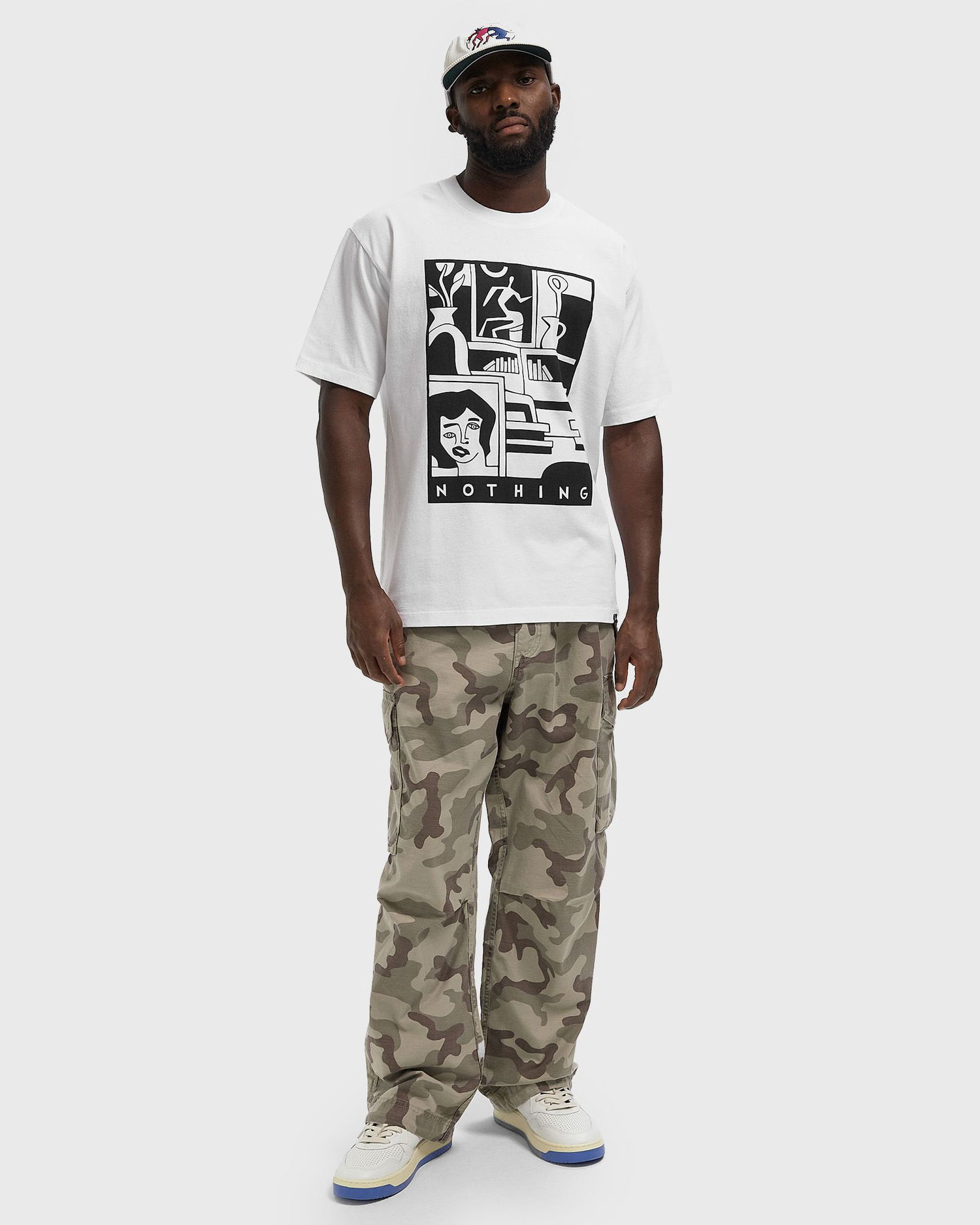 Тениска By Parra Parra Our House Graphic T-Shirt Бяло | 54200, 1