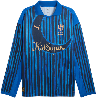 Фланелка Puma Al Hilal KidSuper Retro Long Sleeve Jersey Синьо | 606849-14, 0