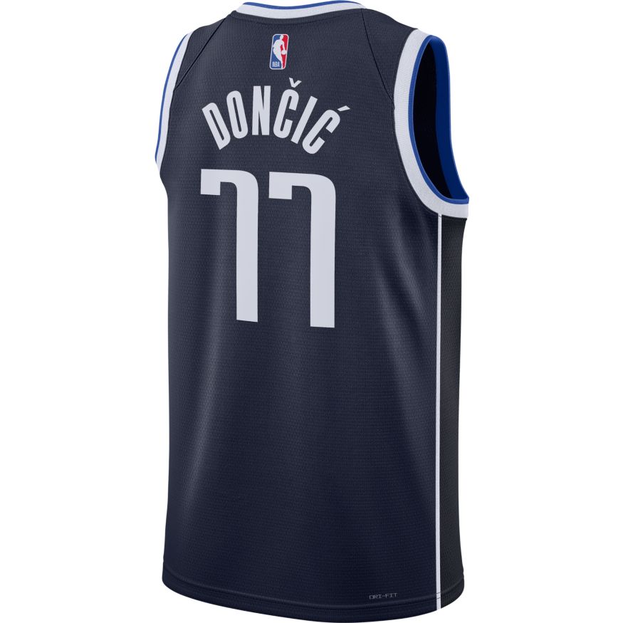 Съкратен топ Jordan NBA Dri-FIT Dallas Mavericks Statement Edition 2022 Statement Jersey Тъмно синьо | DO9523-420, 1